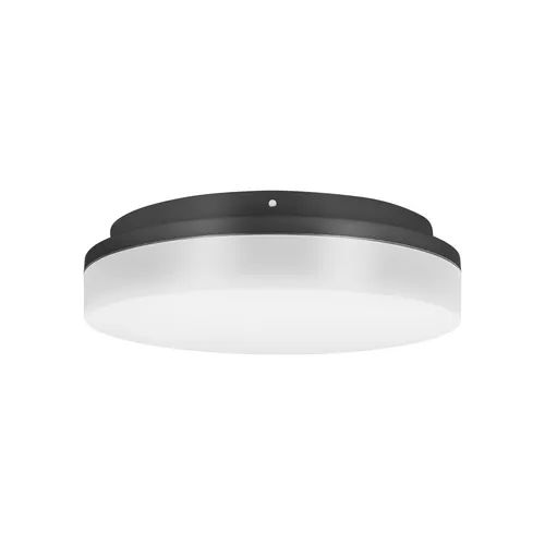 Anbauleuchte Led Slice Circle N II Anthrazit, 10/15w, 3000/4000k, IP54, Hf-Sensor