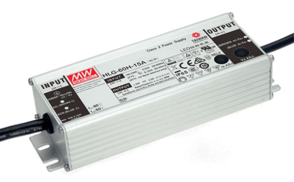 LED-Stromversorger, HLG-60H-48A, Mean Well 60W IP65