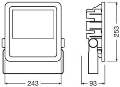 LED-Scheinwerfer-IP65-Black-100W-4000K-10000lm