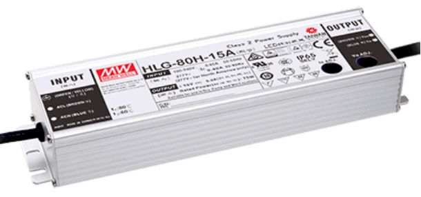 LED-Stromversorger, HLG-80H-48A, Mean Well 80W IP65